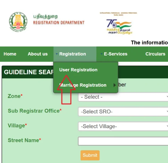 User-Registration-tnreginet